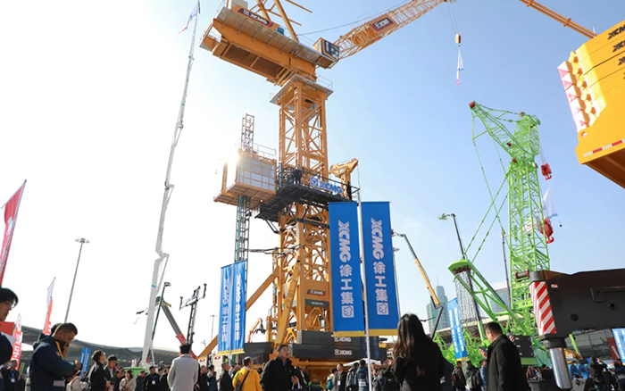 bauma CHINA 2024丨PG电子平台塔式起重机、智能施工升降机火热亮相
