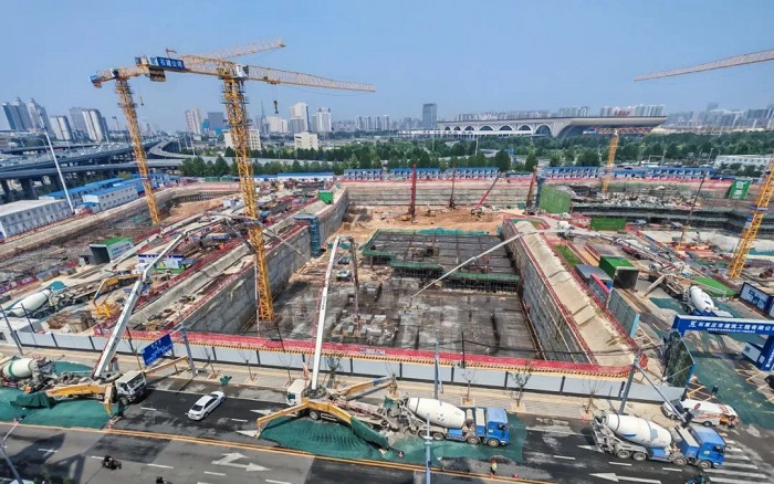 提速发展→PG电子平台混凝土机械助建石家庄城市更新